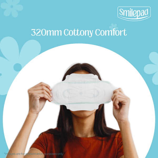 320 cottony sanitary pad