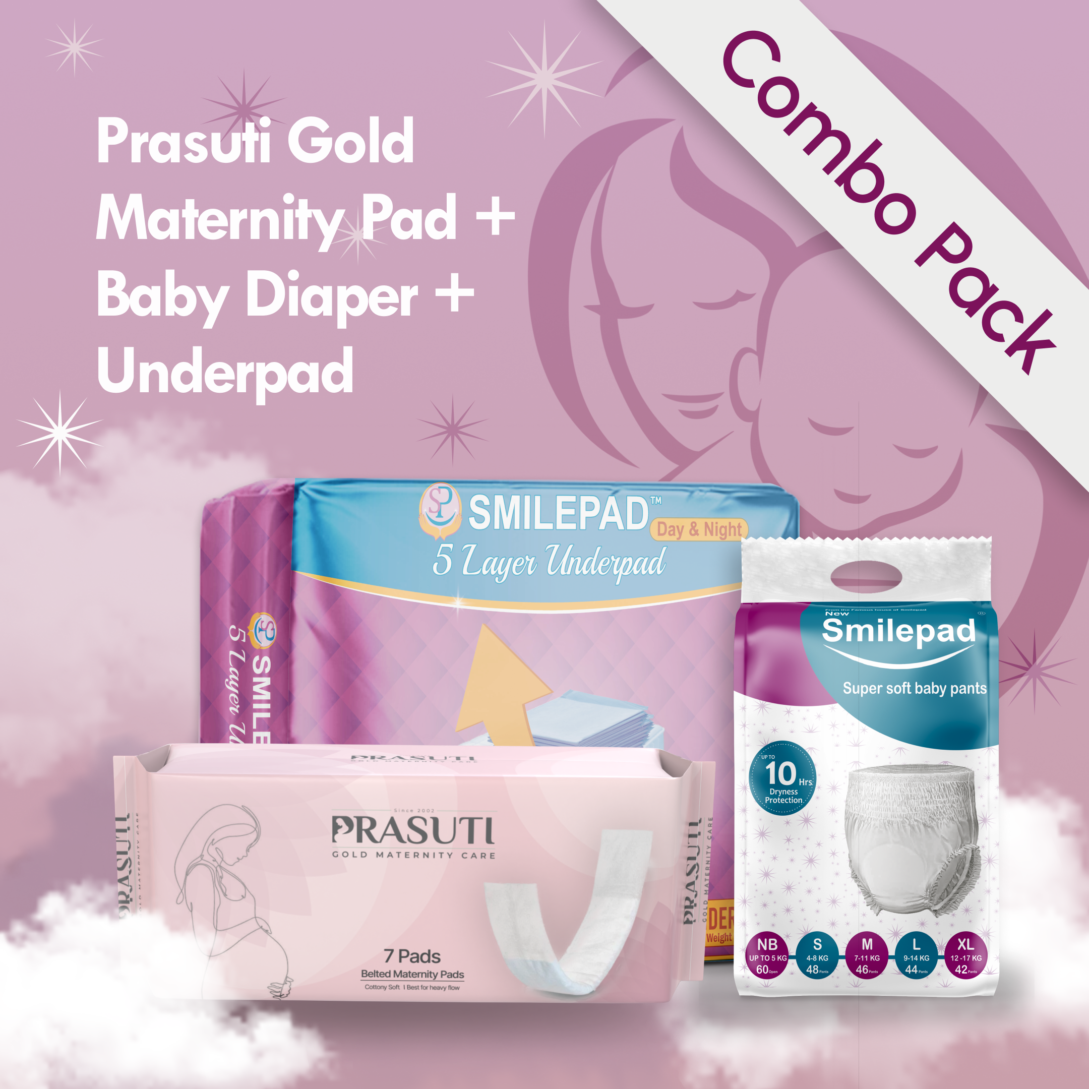 Buy Newmom Disposable Maternity Pads (Maxi)- Pack of 5 Online at Low Prices  in India - Amazon.in