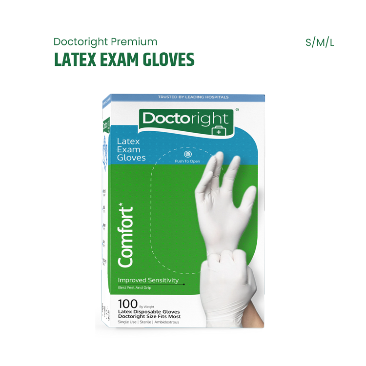 Doctoright Latex Exam Gloves