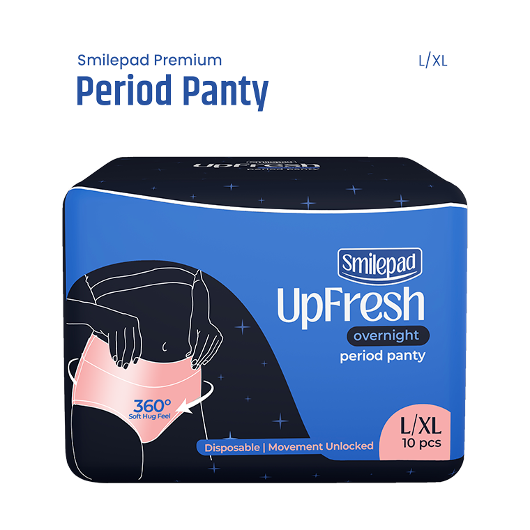 Period Panty for Women | Leak-Proof & Disposable | Size L-XL Pack of 1 (10 Panties)