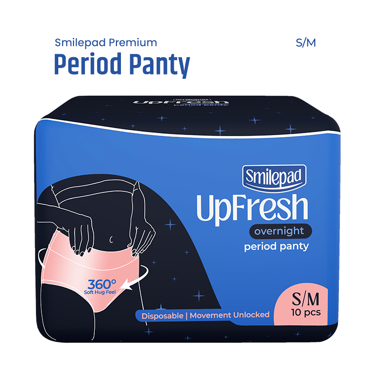 Period Panty for Women | Disposable Period Panties | Size S-M Pack of 1 (10 Panties)