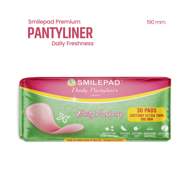 Anti Bacterial Panty Liner for Women | Cottony Ultra-Thin Comfort 190mm | 3 Packs (90 Pads)